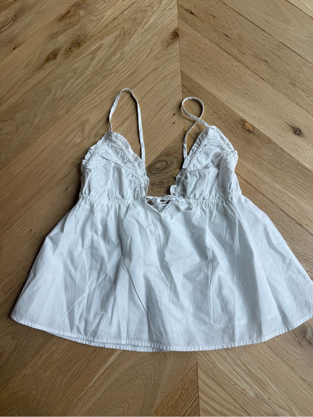 Wilfred White Caviar Poplin Camisole XS